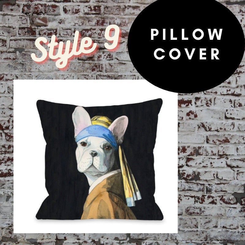 1 pc, 45x45cm Animal Portraits Pillow Cover - Deer