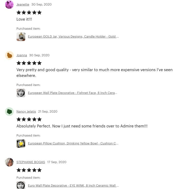 45x45cm Italian Design Pillow Cover - Large Eye Left