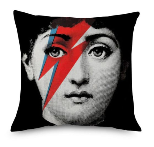 45x45cm Italian Design Pillow Cover - Thunderbolt