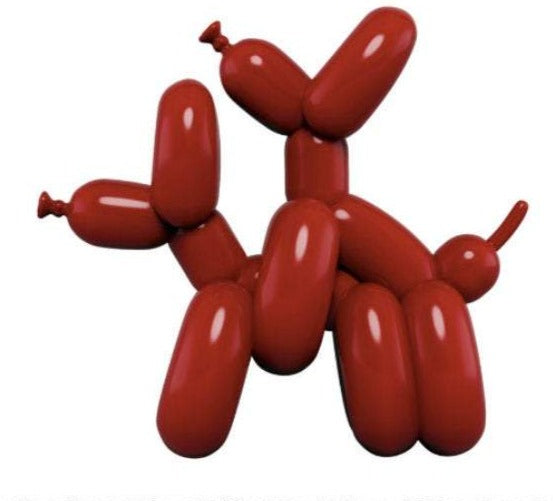 1 set, 25cm - Dirty Balloon Dog