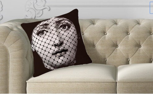 45x45cm Italian Design Pillow Cover - Keyhole