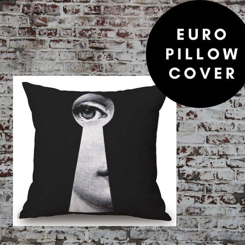 45x45cm Italian Design Pillow Cover - Keyhole