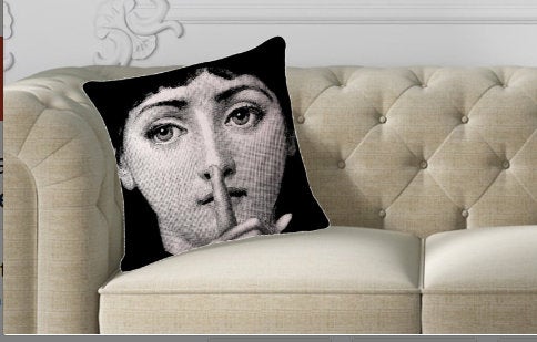 45x45cm Italian Design Pillow Cover - Keyhole