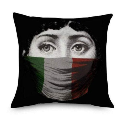 45x45cm Italian Design Pillow Cover - Italy Flag