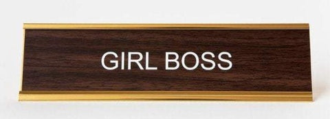 OUT OF ANSWERS - Name Desk Plate