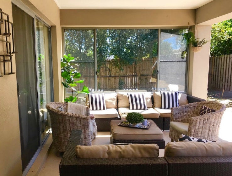 2 pc, Pillow Cover - Black & White Stripe