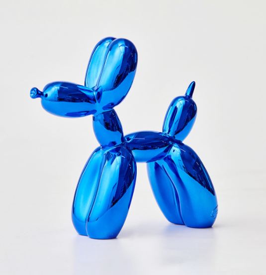 Balloon Dog - MEDIUM, 17x7cm Blue