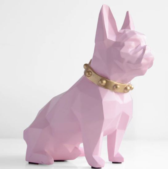 French Bull Dog Table Top - Pink