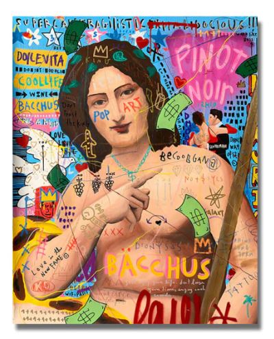 Pin-up Painter Canvas - Pop Art 4
