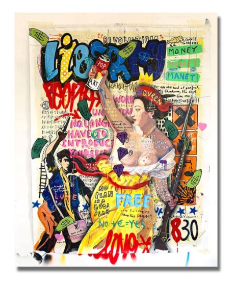Pin-up Painter Canvas - Pop Art 5