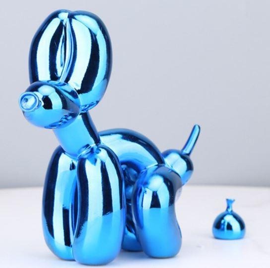 Pooping Balloon Dog - Blue