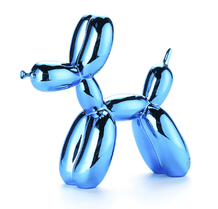 Balloon Dog - EXTRA LARGE, 11.8 inch Blue