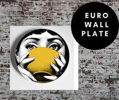 8 inch EU Wall Plate Decorative - Aviator