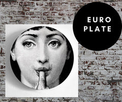 8 inch EU Wall Plate Decorative - Mesh Face