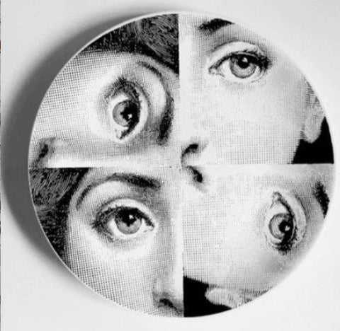 8 inch EU Wall Plate Decorative - Eye