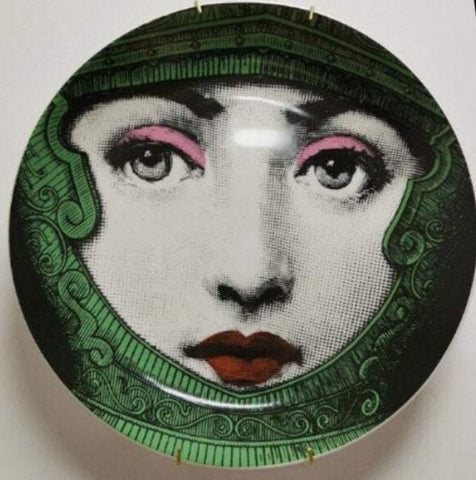 8 inch EU Wall Plate Decorative - Many Faces