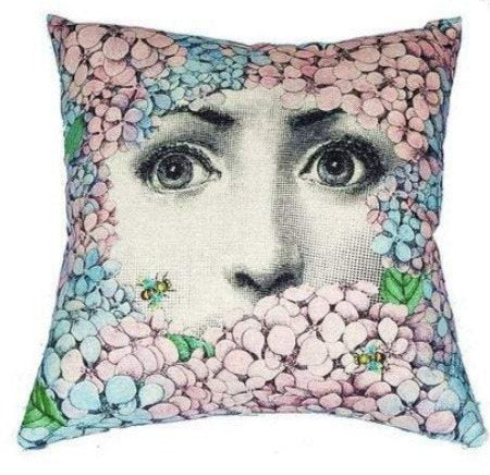 45x45cm Italian Design Pillow Cover - Roses