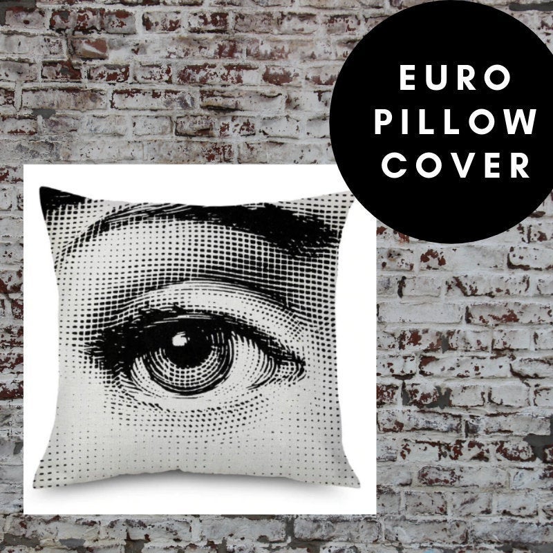 45x45cm Italian Design Pillow Cover - Tongue