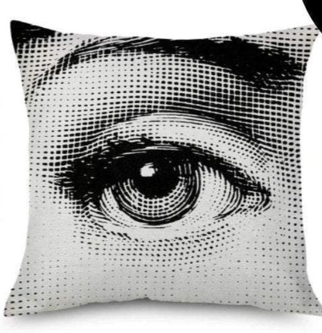 45x45cm Italian Design Pillow Cover - Winking