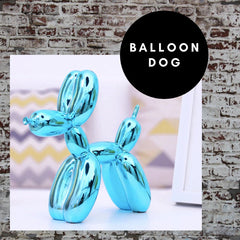 Balloon Dog - MEDIUM, 17x7cm Silver