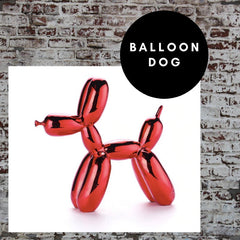 Balloon Dog - EXTRA LARGE, 11.8 inch Blue