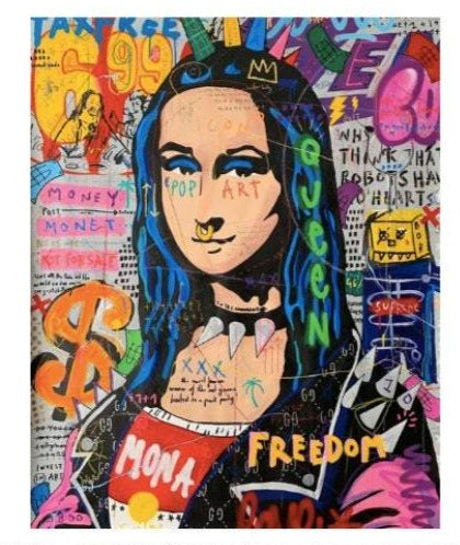 Canvas Painting - Mona Lisa
