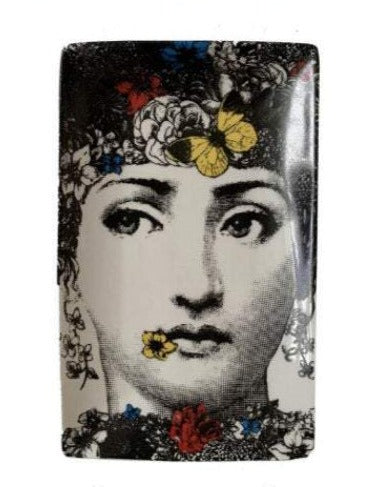 17.5x10.5cm EU Rectangle Plate Decorative - Butterfly