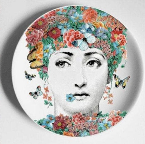 8 inch EU Wall Plate Decorative - Necklace