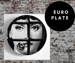 8 inch EU Wall Plate Decorative - Reptile
