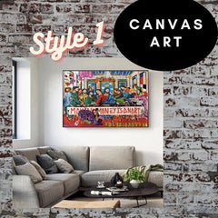 Canvas Painting - Creation