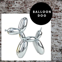 Balloon Dog Gold- XL, 11.8in Red