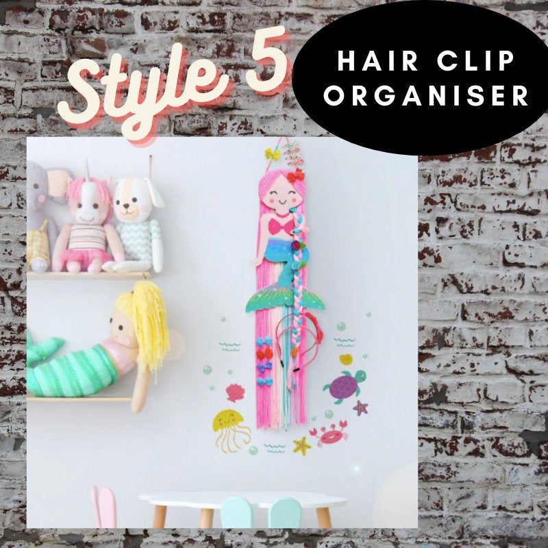 Hair Clip Organizer - Unicorn 1