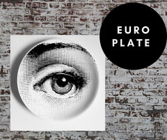 12 inch EU Wall Plate Decorative - Crown