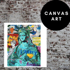 Canvas Painting - Astronaut