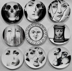 9 pc, Euro Style Wall Plate - Skulls Theme