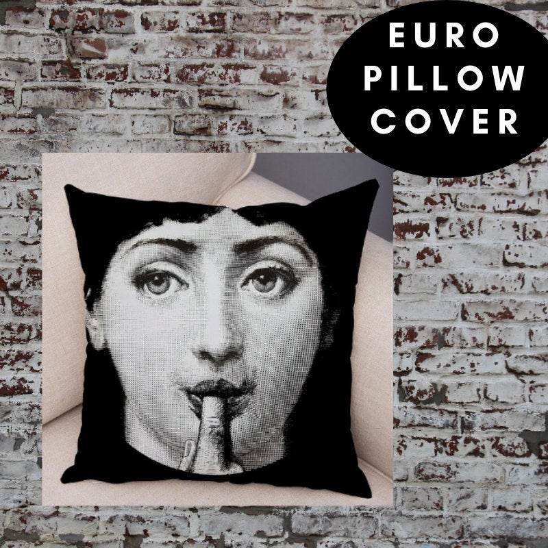 45x45cm Italian Design Pillow Cover - Bee on Nose