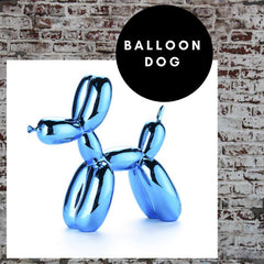 Balloon Dog Gold- XL, 11.8in Red