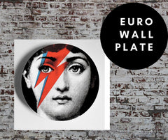 10 inch EU Wall Plate Decorative - Italy Flag