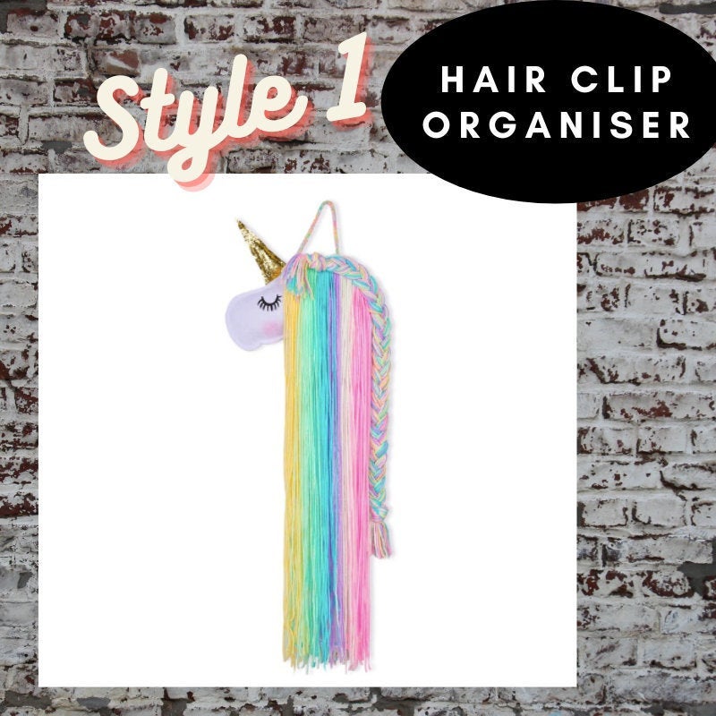 Hair Clip Organizer - Unicorn 4