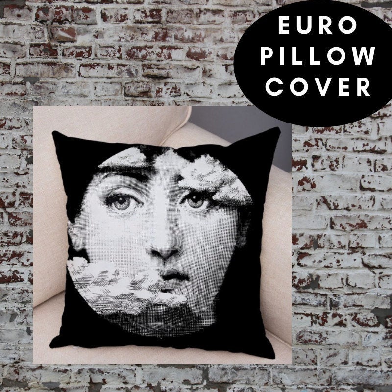 45x45cm Italian Design Pillow Cover - Bee on Nose