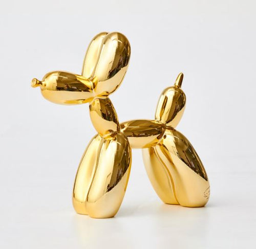 Balloon Dog - MEDIUM, 17x7cm Gold