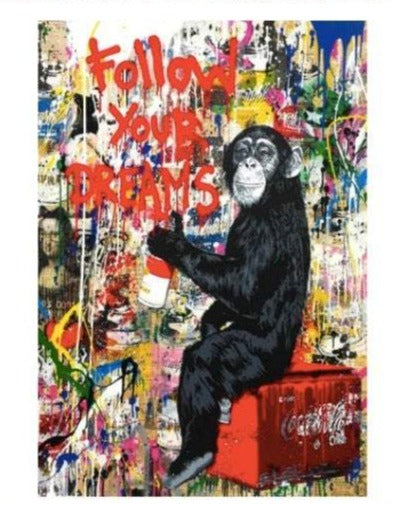 Canvas Painting - Monkey