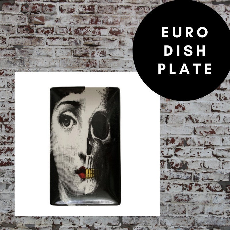 17.5x10.5cm EU Rectangle Plate Decorative - Indian