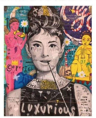 Canvas Painting - Audrey