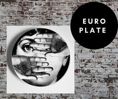 8 inch EU Wall Plate Decorative - Bowl