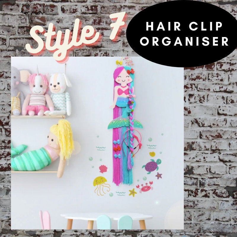 Hair Clip Organizer - Mermaid 2