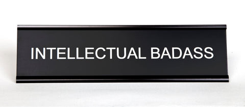 I DO UNDERSTAND I JUST DON'T CARE - Name Desk Plate
